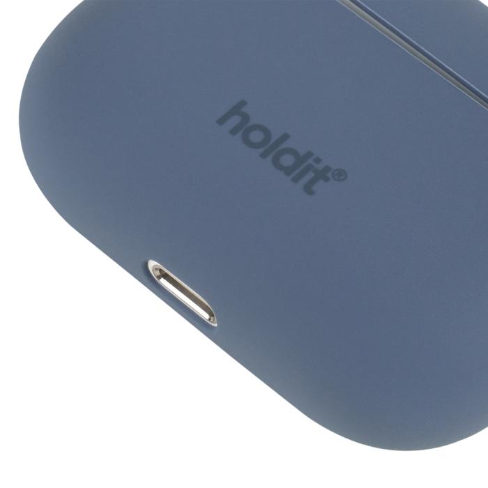 UTGATT5 - Holdit Silicone Skal Airpods Pro - Nygard Pacific Blå