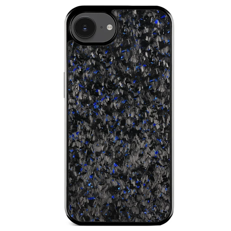 Mobilskal till iPhone 16e MagSafe Aramid Fiber Forged Textur - Blå (Blå) | 2353 | AlltMobil