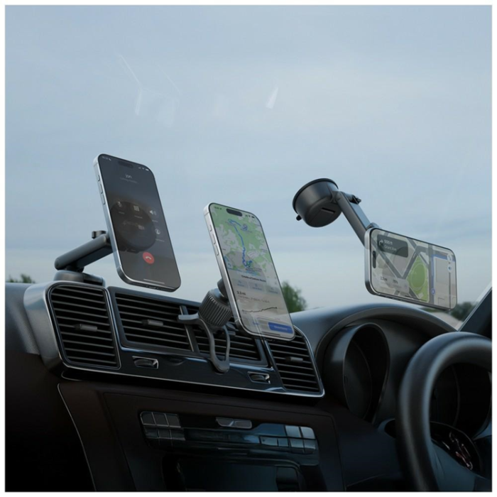 ENERGEA - Energea Induktiv laddare Energea Magdrive Kit 15W - Svart