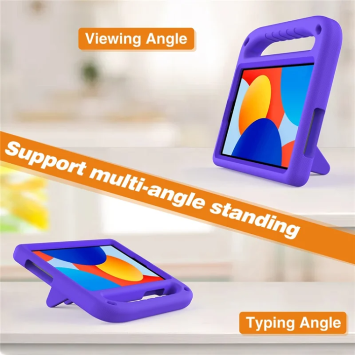 A-One Brand - Xiaomi Redmi Pad SE Skal EVA Handgrepp Kickstand - Lila
