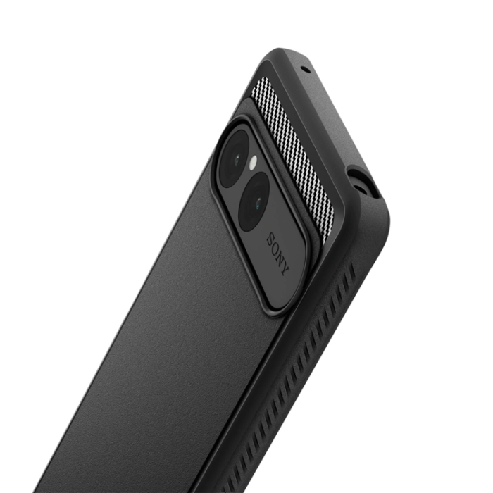 Spigen - Spigen Sony Xperia 10 VII Mobilskal Rugged Armor - Matte Svart
