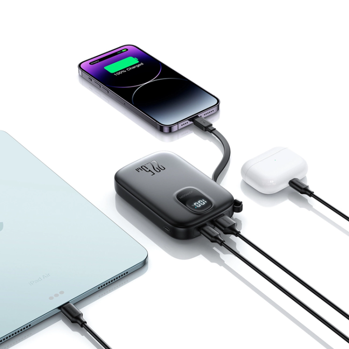 Joyroom - Joyroom Powerbank 10000mAh 22.5W Lightning/USB-C 0.25cm Kabel