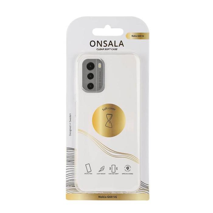 Onsala - Onsala Nokia G60 5G Mobilskal TPU - Transparent