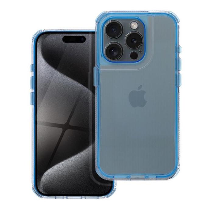 OEM - iPhone 16 Plus Mobilskal Matrix Clear - Blå