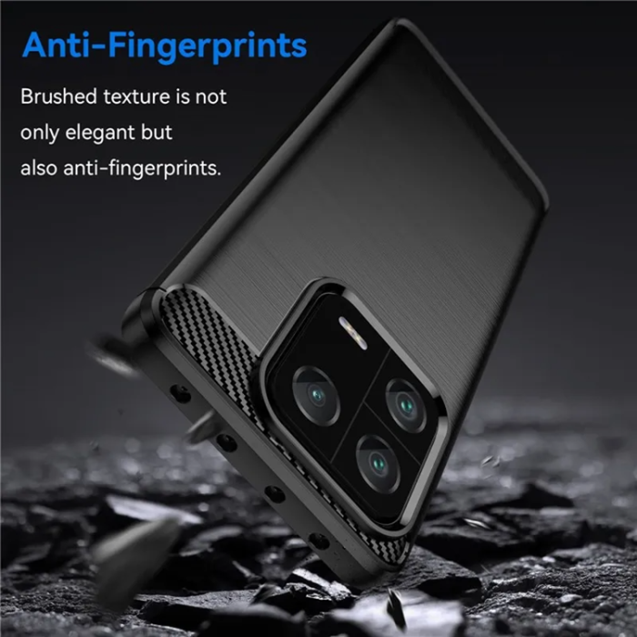 A-One Brand - Xiaomi 13 Pro Mobilskal Carbon Fiber - Svart