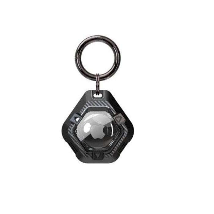 A-One Brand - Airtag hållare Carbon Anti-Fall - Svart
