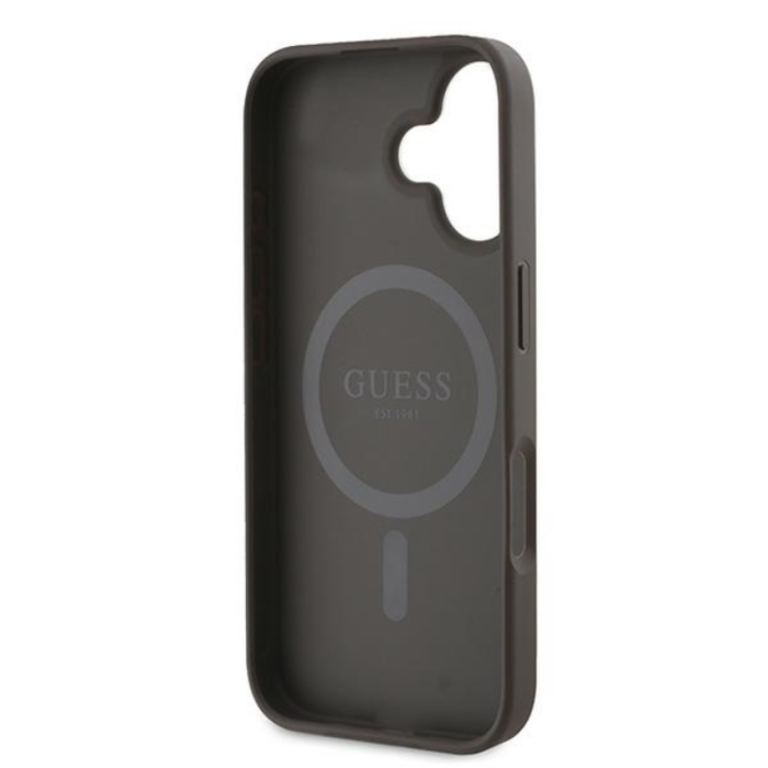 Guess - Guess iPhone 16 Plus Mobilskal Magsafe 4G Printed Stripes
