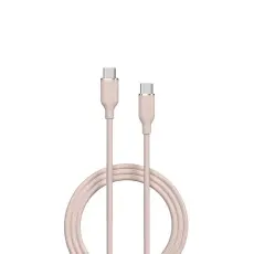Devia - Devia USB-C Till USB-C 60W Kabel 3A 1.2m Jelly EC632 - Rosa