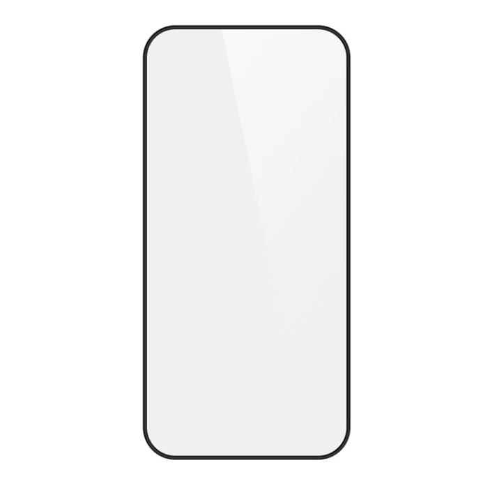 A-One Brand - [1-Pack] Skärmskydd Härdat Glas För iPhone 17 Pro Max - Svart