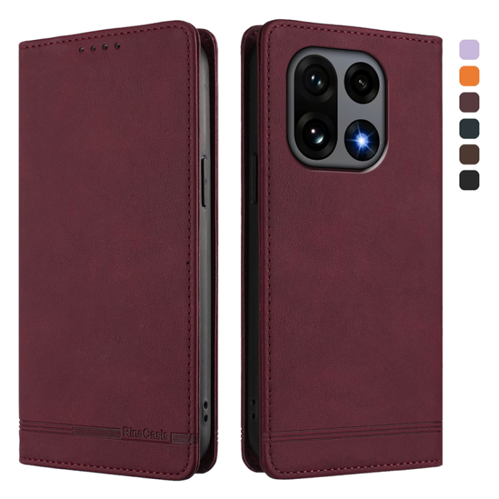 A-One Brand - OnePlus 15 Konstläder Plånboksfodral RFID-Skydd Rinacasis