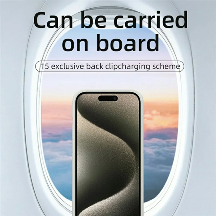 A-One Brand - iPhone 16 Pro Batteriskal 7000mAh - Blå