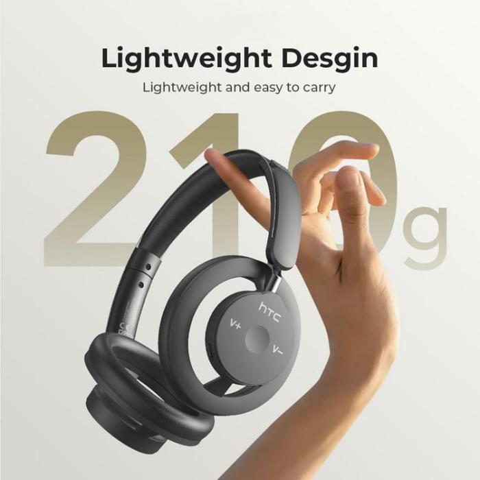 HTC - HTC Over-Ear Trådlösa Hörlurar Bluetooth ANC HP06