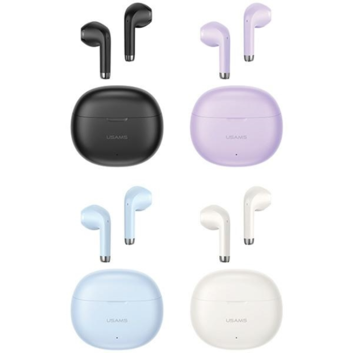 USAMS - USAMS In-Ear Hörlurar Bluetooth TWS Rhymbo Series - Lila