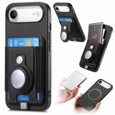 A-One Brand - iPhone Air Mobilskal Detachable korthållare - Svart