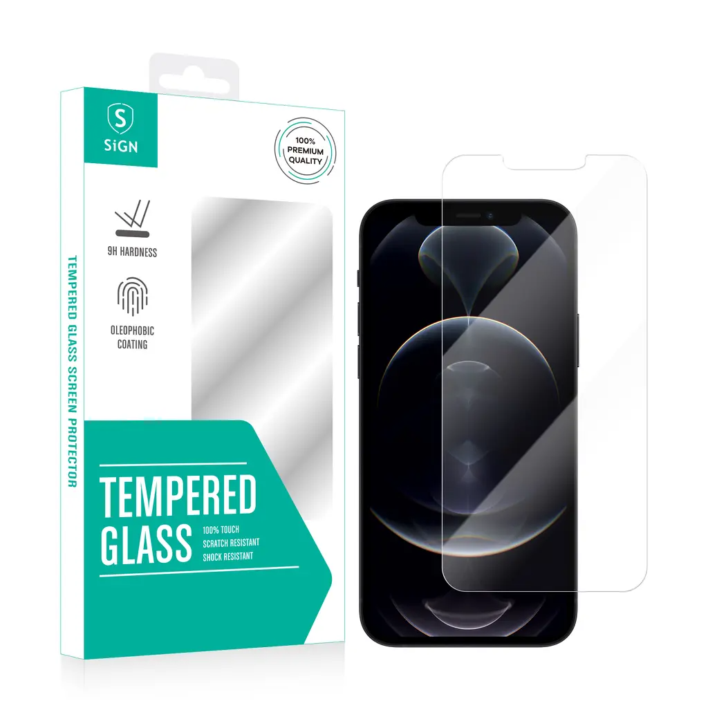 SiGN iPhone 12 Pro Max Härdat Glas Skärmskydd | 5468 | AlltMobil