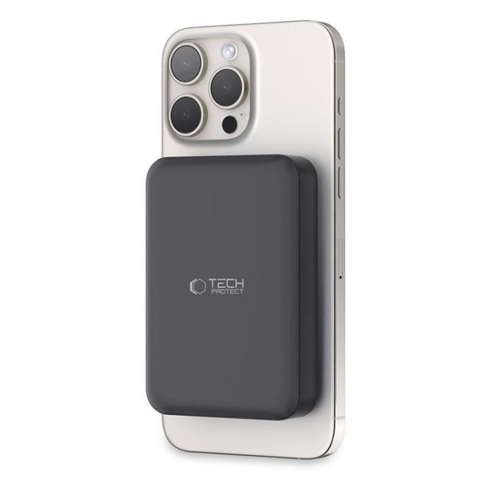 Tech-Protect - Tech-Protect Magsafe Powerbank 10000mAh PB11 LifeMag - Svart
