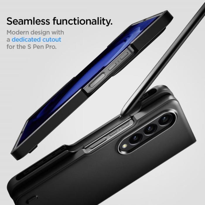 UTGATT1 - Spigen Galaxy Z Fold 4 Skal Thin Fit - Svart
