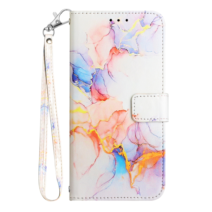 A-One Brand - iPhone 16 Pro Max Plånboksfodral Marble Pattern LS004