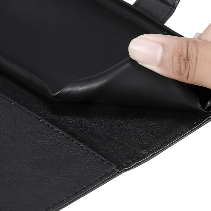 KT - KT iPhone 15 Plus Plånboksfodral - Svart
