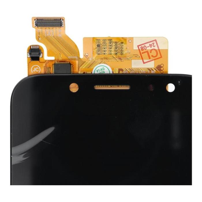 SpareParts - Galaxy J7 2017 Skärm med LCD-display FixCell OLED - Svart