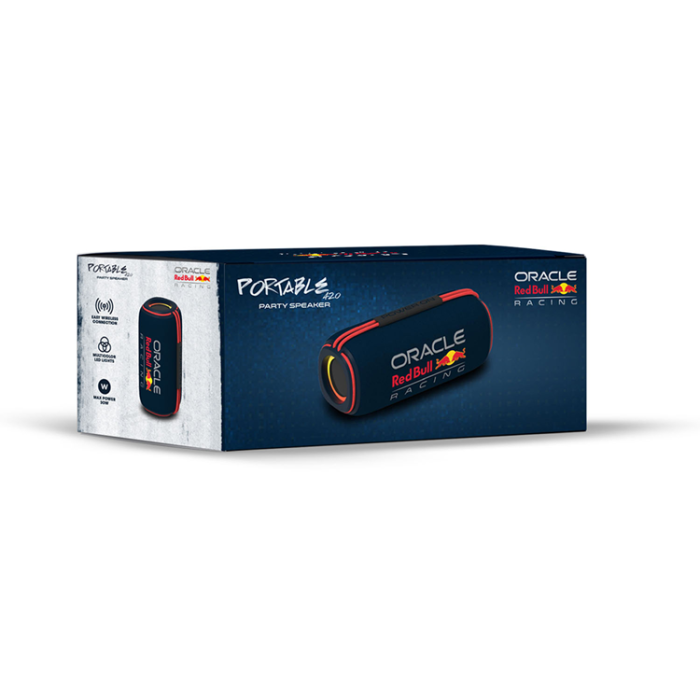 Red Bull - Oracle Red Bull Racing Högtalare Bluetooth 30W RB-SK420 - Blå