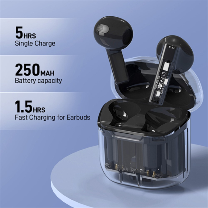 A-One Brand - Trådlösa Hörlurar In-Ear Bluetooth ENC P60 Pro - Orange