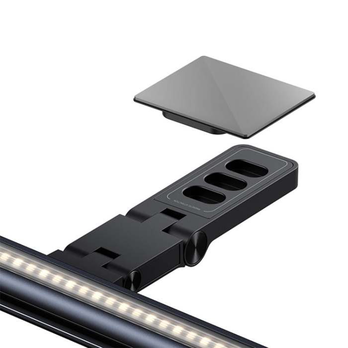 BASEUS - Baseus magnetisk monitorlampa asymmetrisk i-wok 3 - Svart