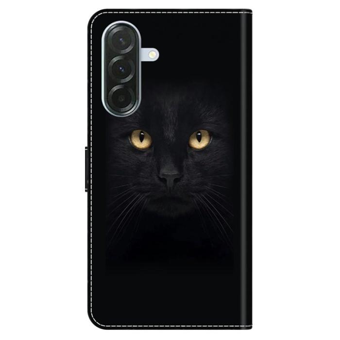 OEM - Samsung Galaxy A57 Plånboksfodral Konstläder Magnetisk Stängning - Svart