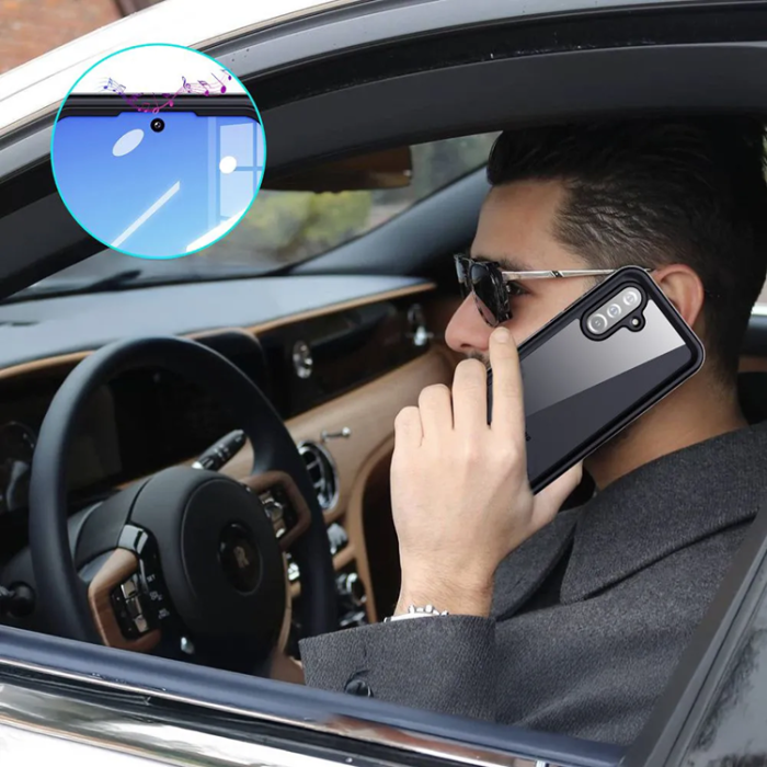 OEM - Shellbox Galaxy A36 Mobilskal GT Vattentät - Svart