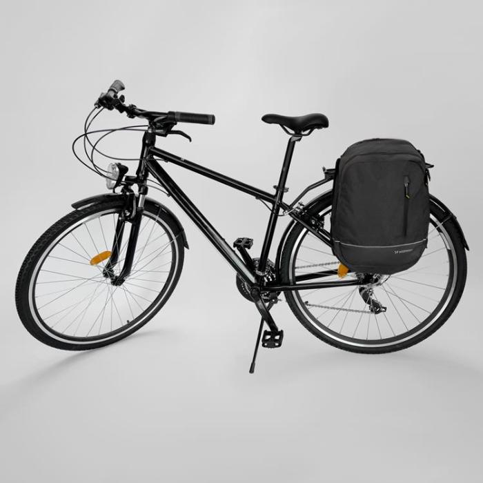 Wozinsky - Wozinsky tvådelad Ryggsäck/ Cykelhållare 30 L - Svart
