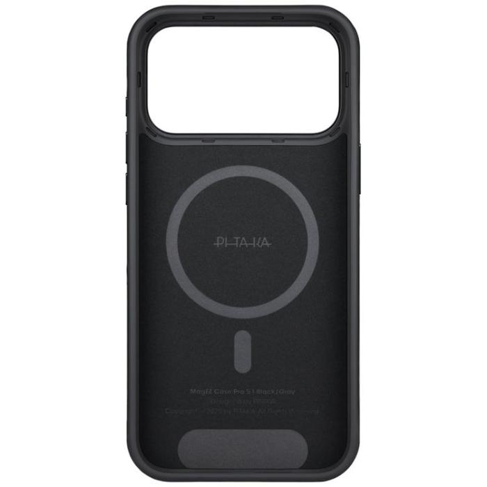 PITAKA - PITAKA iPhone 17 Pro Max Mobilskal MagSafe Aramid UltraGuard - Svartgrå