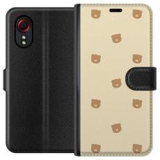 iSecrets - Pl&aring;nboksfodral till Samsung Galaxy Xcover 5 med Bj&ouml;rnm&ouml;nster