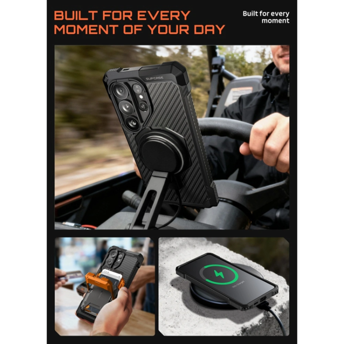 SupCase - SupCase Mobilskal För Galaxy S26 Ultra Magsafe UB Grip - Aramid