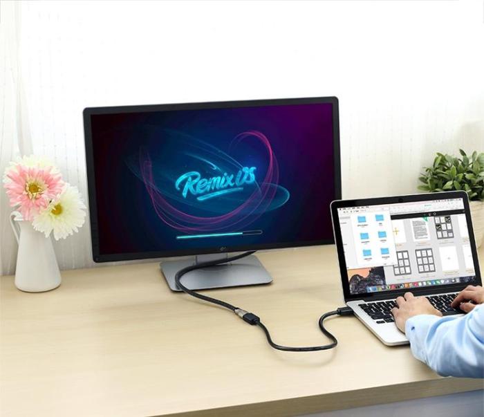 Ugreen - Ugreen HDMI Male HDMI Female Förlängning Kabel 2m - Svart