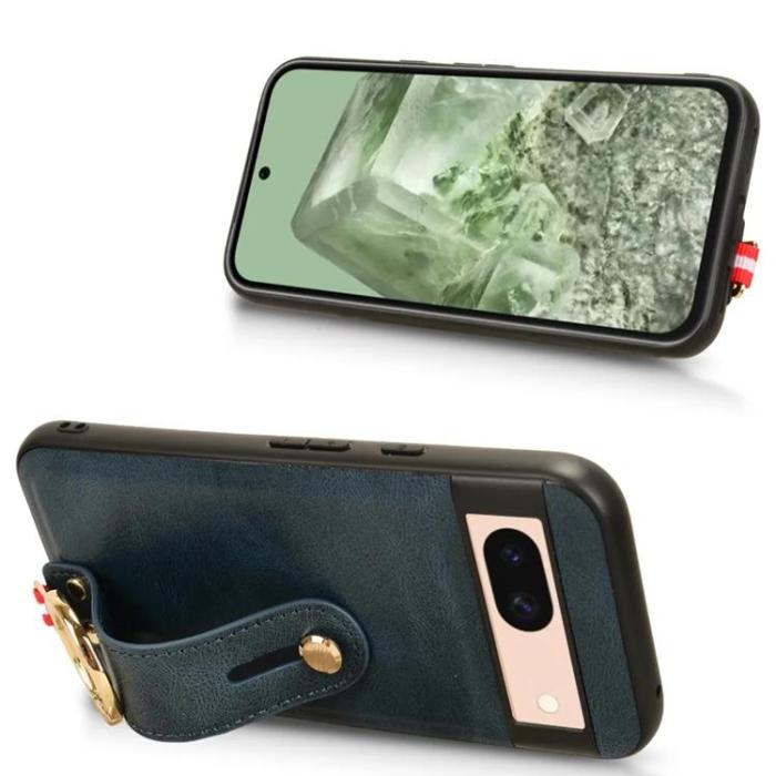 Taltech - Google Pixel 8A Halsbandsskal Ringhållare - Blå