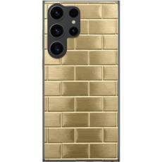 iSecrets - Mobilskal till Samsung Galaxy S24 Ultra med Gyllene Murstenar