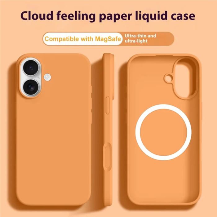 A-One Brand - iPhone 16 Mobilskal MagSafe Ultra Thin Silikon