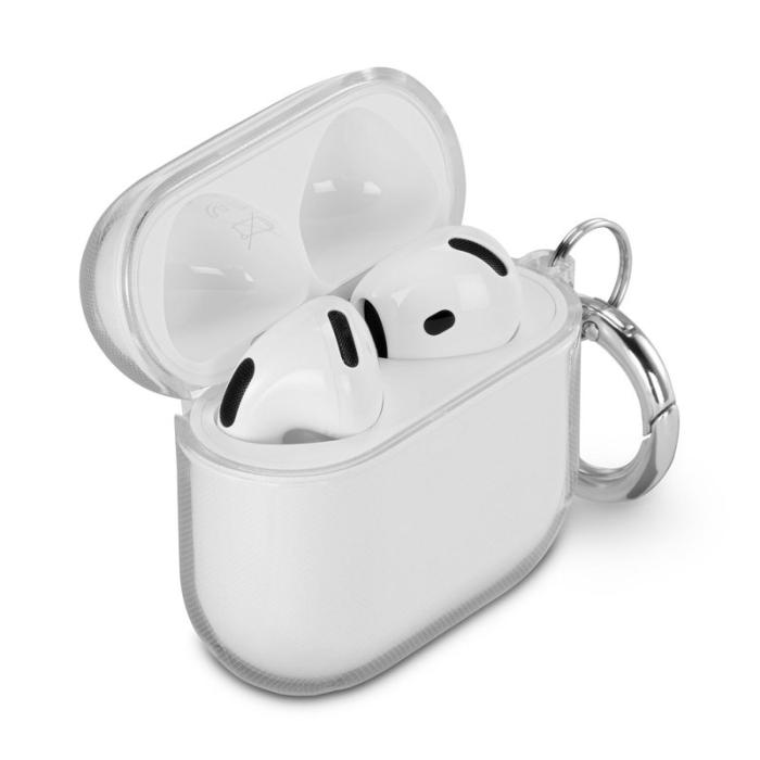 Hama - HAMA Skydd Airpod 4 Genomskinlig Transparent