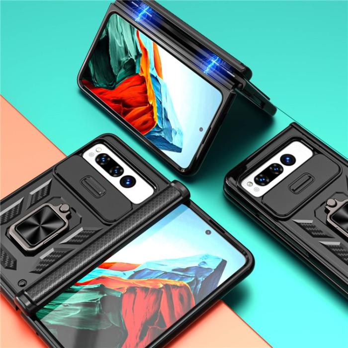 OEM - Google Pixel Fold Mobilskal Kickstand Magnetic - Svart