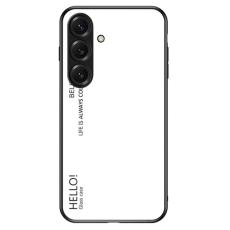 OEM - Mobilskal f&ouml;r Samsung Galaxy S26 Anti-rep och h&auml;rdat glas PC + TPU - Vit