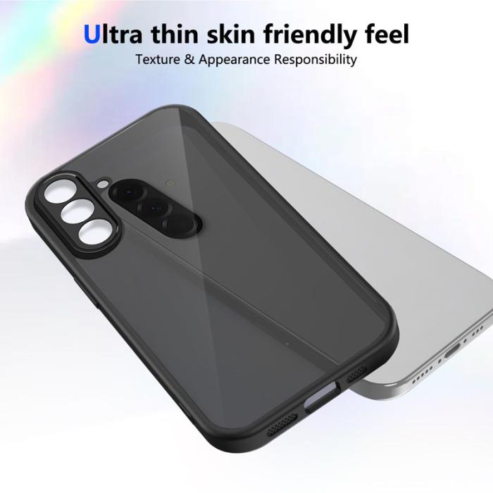 OEM - Mobilskal för Samsung Galaxy S26 Anti-Drop PC + TPU - Transparent Svart