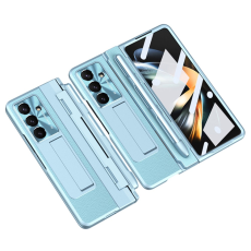 A-One Brand - Galaxy Z Fold 7 Mobilskal Kickstand med Stylus - Blå