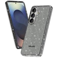 OEM - Mobilskal f&ouml;r Samsung Galaxy S26 Plus Glittrande TPU + PC - Svart