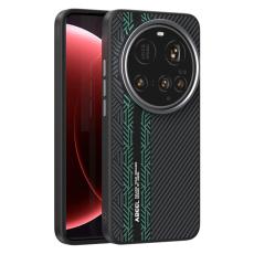ABEEL - ABEEL Mobilskal till Xiaomi 15 Ultra PC TPU Aluminium PU L&auml;der - Textur 2