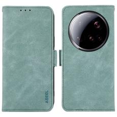 ABEEL - ABEEL Mobilskal till Xiaomi 15 Ultra KonstL&auml;der Folio St&auml;ll Bl&aring;