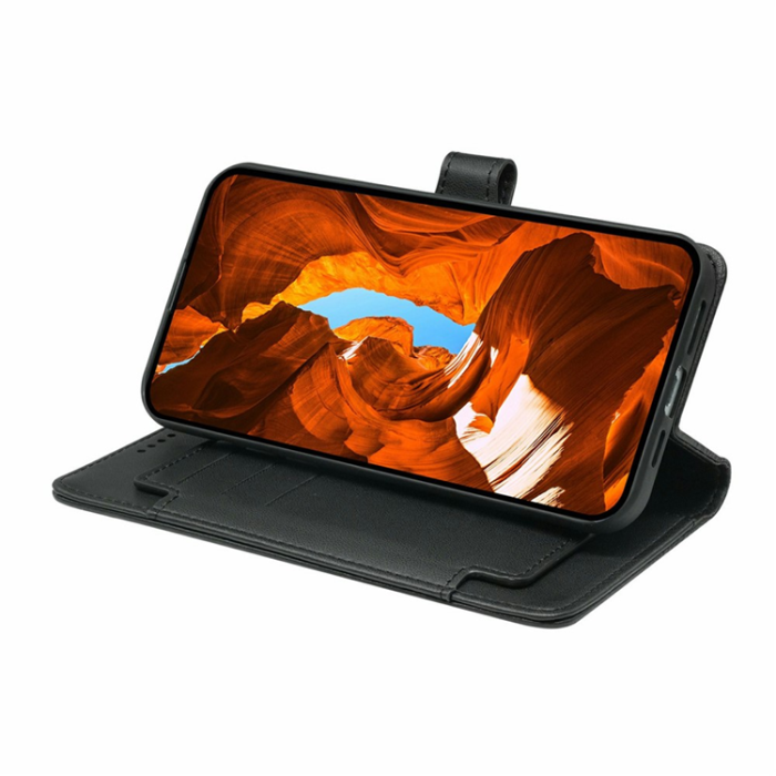 A-One Brand - OnePlus 15 5G Plånboksfodral PU Läder - Svart