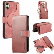 CASENEO - CASENEO MW-02 Samsung Galaxy A06 Pl&aring;nboksfodral Konstl&auml;der - Rosa