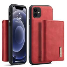DG.MING - DG.MING M1 Wallet Mobilskal med St&auml;ll f&ouml;r iPhone 11 - R&ouml;d