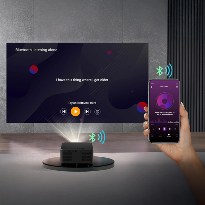 Yaber - Yaber Multimediaprojektor med JBL-högtalare och subwoofer