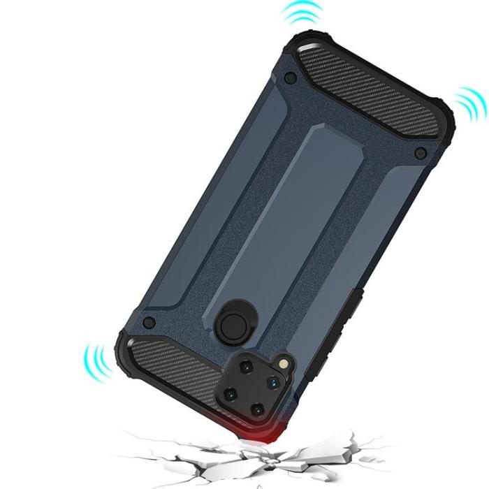 OEM - Realme 10 5G/9i 5G Mobilskal Hybrid Armor - Svart